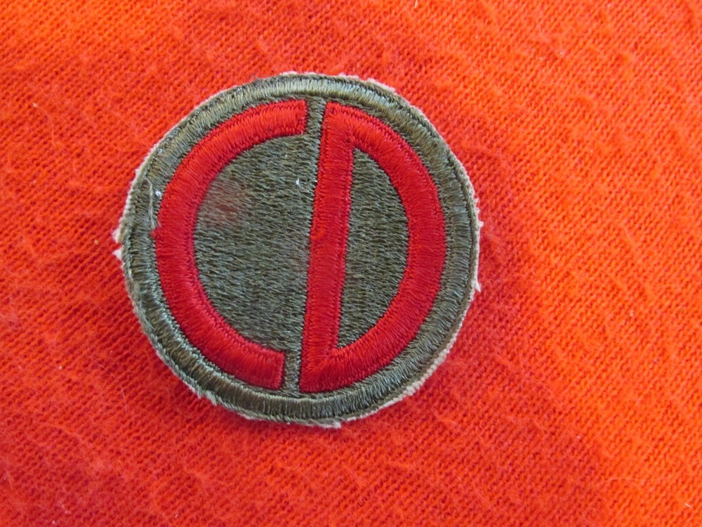 US Army 85th Division patch cut edge fully Embroidered no glow