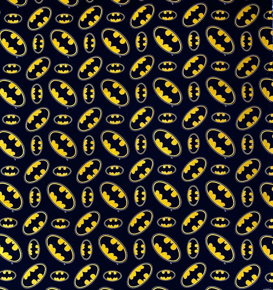 Licensed DC SUPERHEROS COMICS Fabric 100% Cotton Fabric BATMAN, THOR