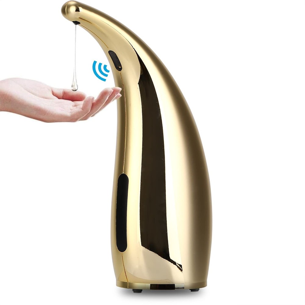 Automatic Soap Dispenser, 4 Levers Adjustable, Touchless Liquid Soap Dispense...