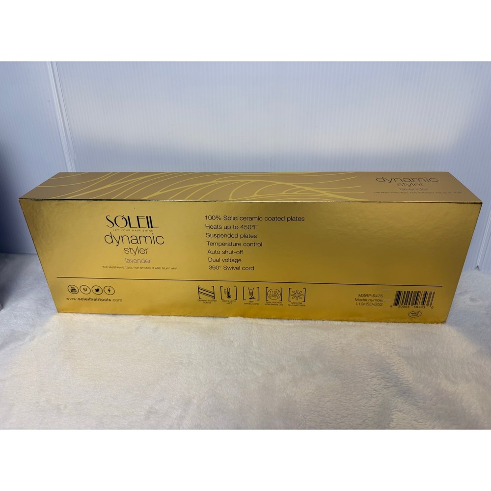 3 Bundle: Unreleased Soleil Dynamic Styler, Oil & Holder