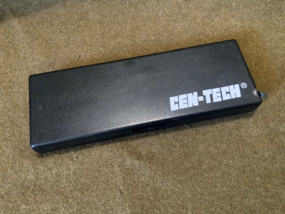 Digital caliper with case, Cen Tech Model 47257