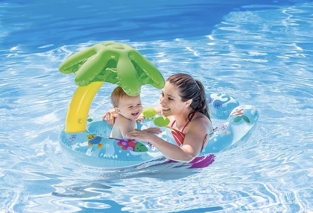 Intex First Swim Float Inflatable Pool Float Palm Tree Design Model 56588EP