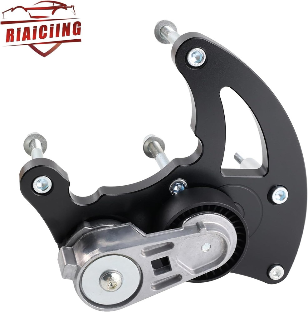 LS Swap R4 AC Compressor High Mount Bracket Kit with Belt