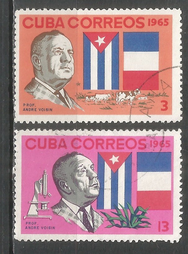 Caribbean 1965 year, used stamps set