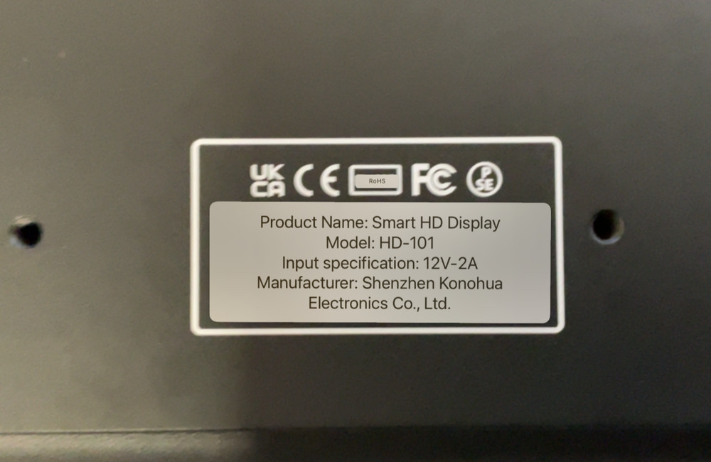 Zhang CE Smart HD Display (HD-101)