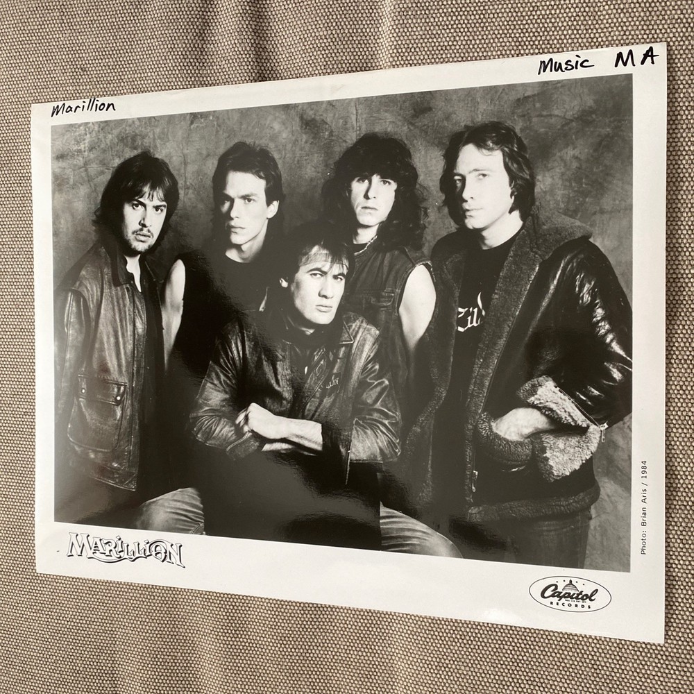 Marillion Press Photo 8x10”. See Description.