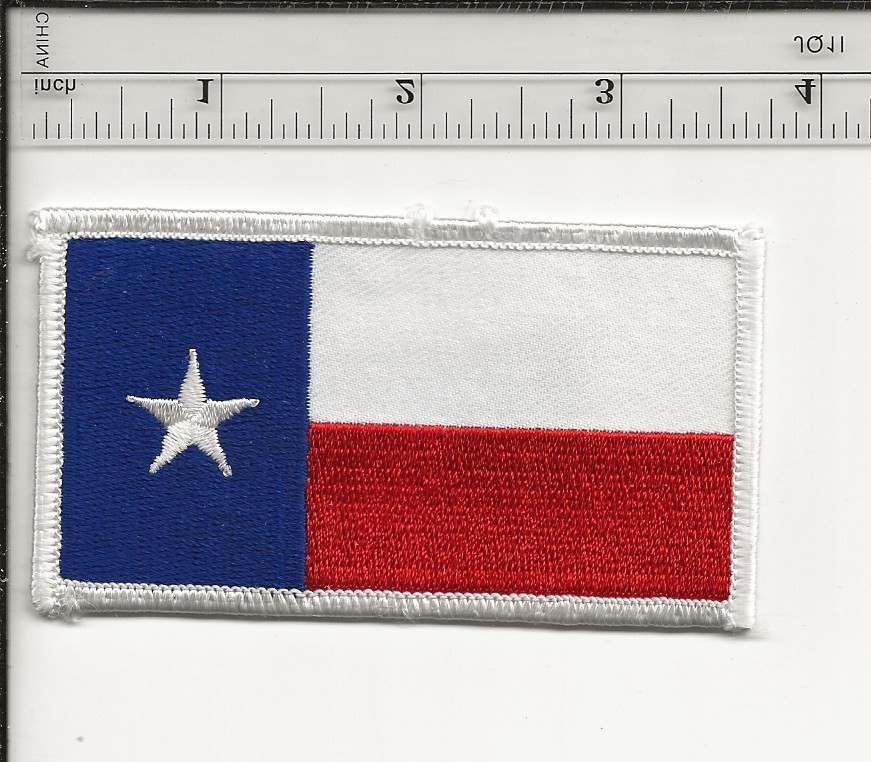 Texas state flag patch