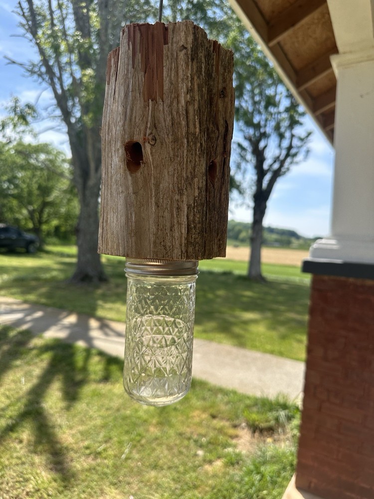 Handmade Carpenter Bee Trap
