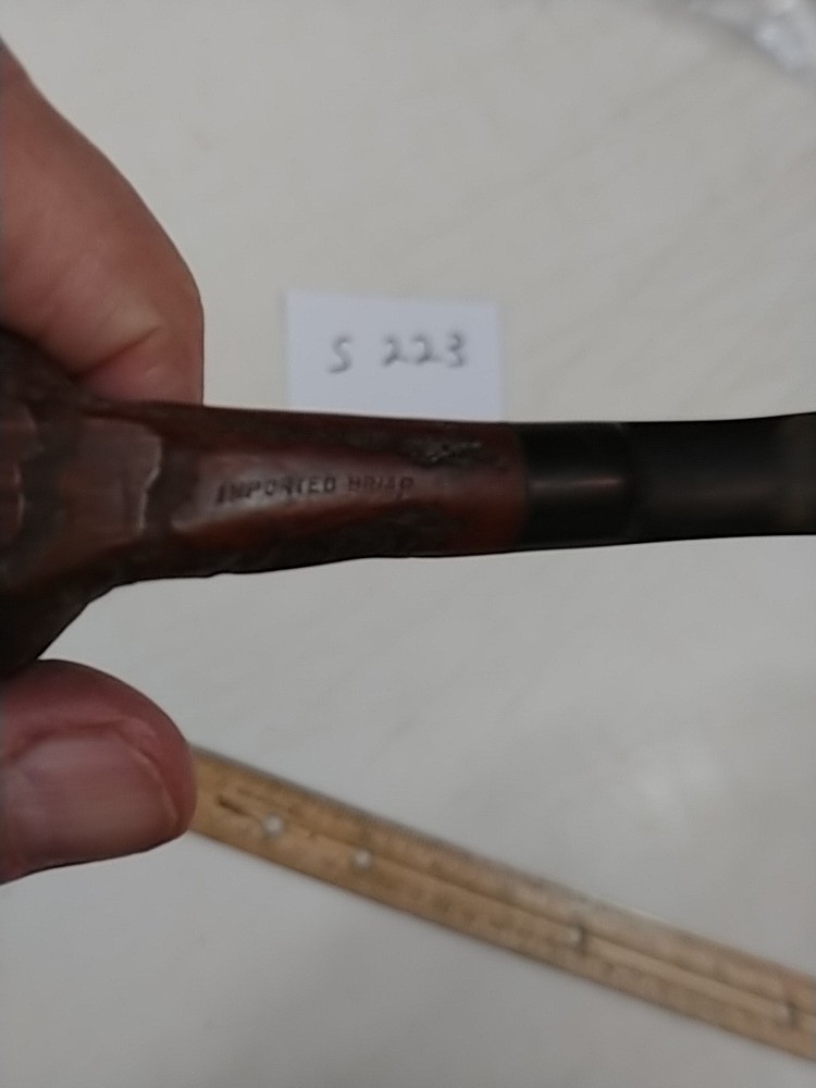 CUSTOM Imported Briar Tobacco Smoking Pipe..