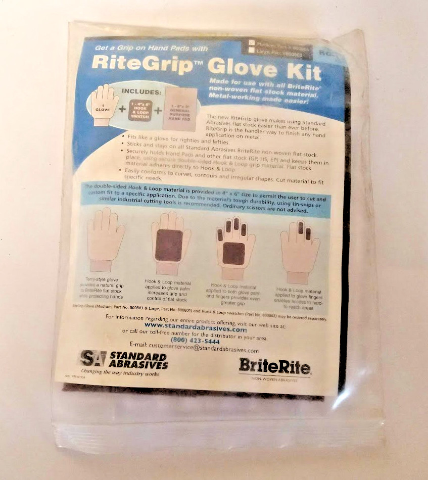 RiteGrip Metal-Working Glove Kit Medium RG-1