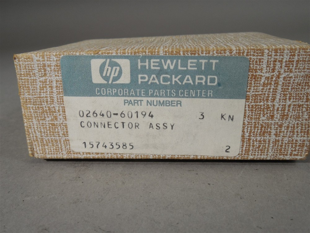 Hewlett Packard 02640-60194 Controller Connector Assembly HP - NOS