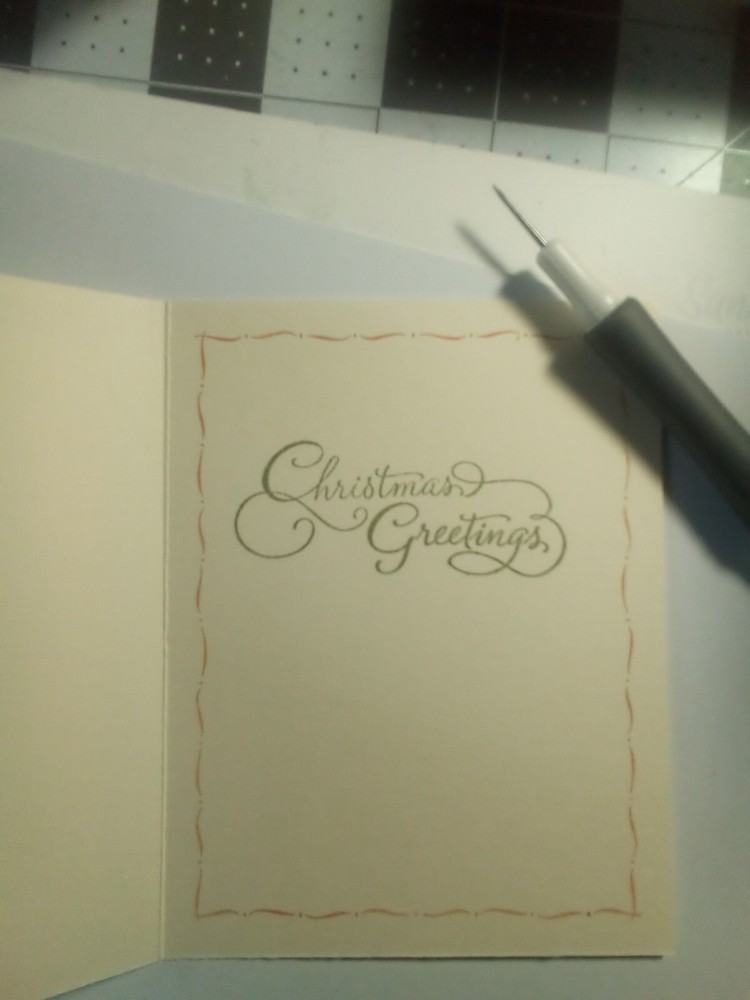 5 handmade christmas cards