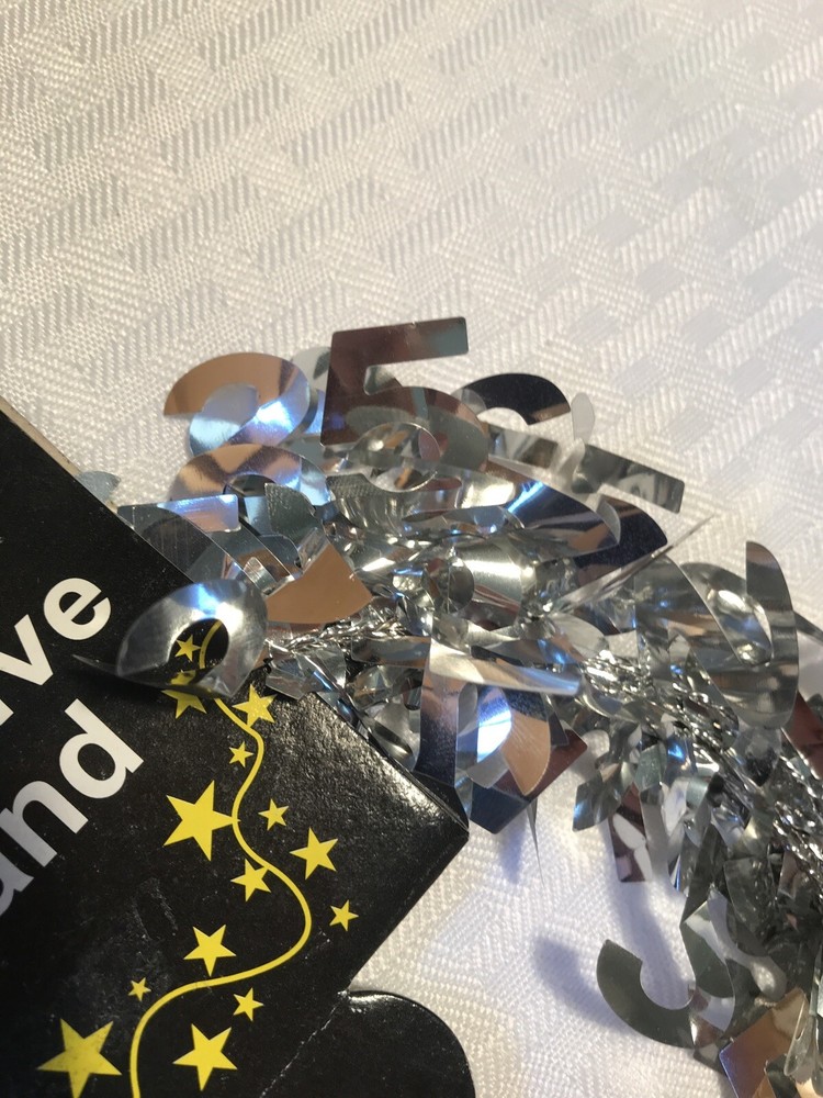 25th Anniversary 12' Decorative Wire Garland