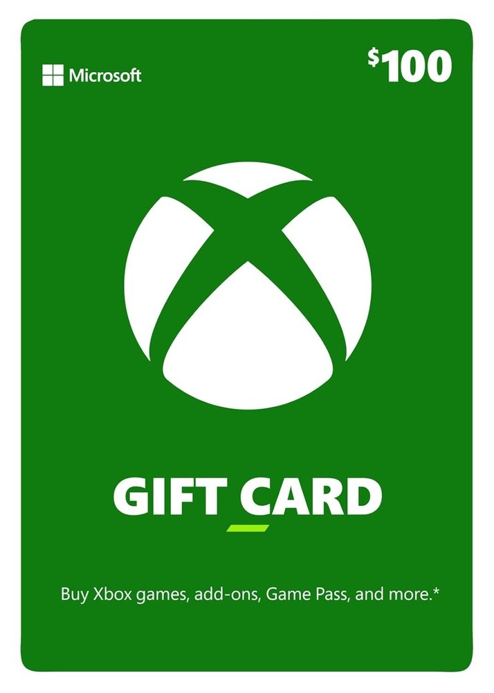 Xbox Live Us Gift Card Usd $100