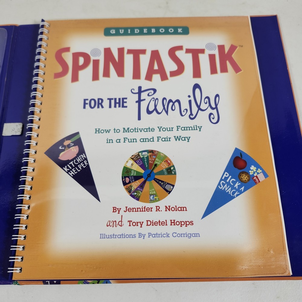 Spintastik Chore Chart Game for Kids Daily Routine Visual Schedule Checklist