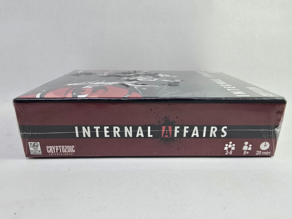 Internal Affairs Board Game (2016, Cryptozoic Entertainment)