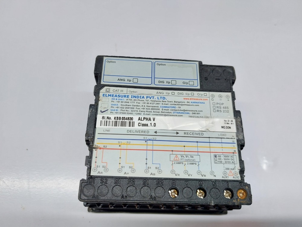 Elmeasure Alpha V Volt Meter