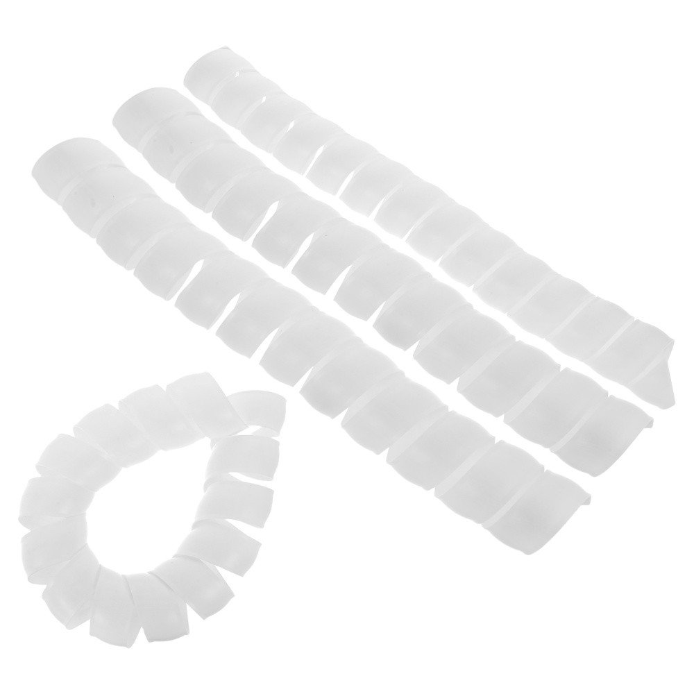 4Pcs Plastic Spiral Tree Guard Trunk Protector Wrap Bark Tube Wraps