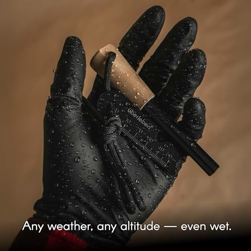 Ferro Rod Fire Starter Survival Tool - 15,000 Strikes, Waterproof, Multi-Tool, L