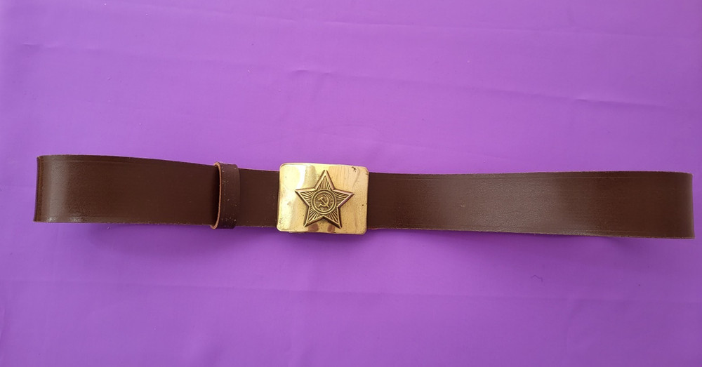 Soviet Soldier BELT USSR Army ремень солдатский СССР