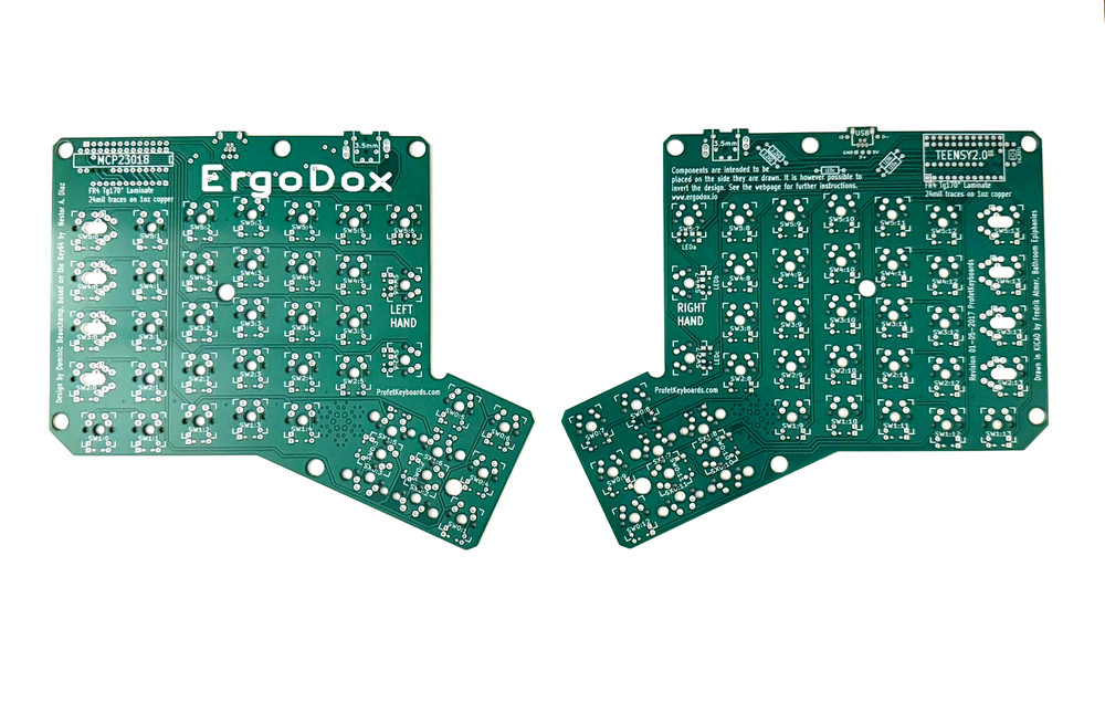 ErgoDox Keyboard PCB Set – DIY Mechanical Keyboard