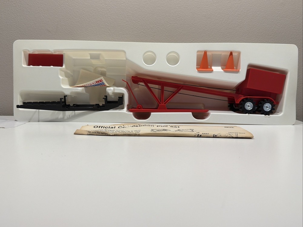 NOS Vintage Schaper Stomper Official Competition Pull Set Mail Order Incomplete
