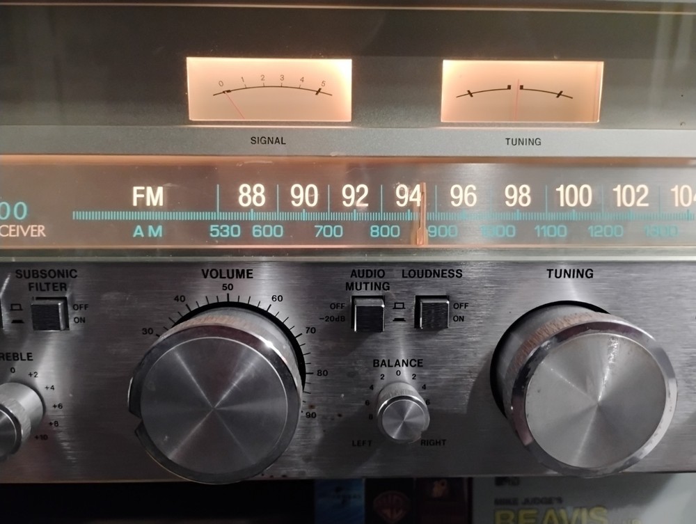 SANSUI G-5000 STEREO RECEIVER WORKS GREAT