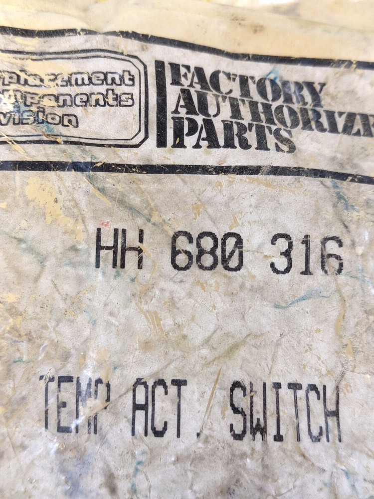 Carrier HH 680 316 Temp. Act. Switch