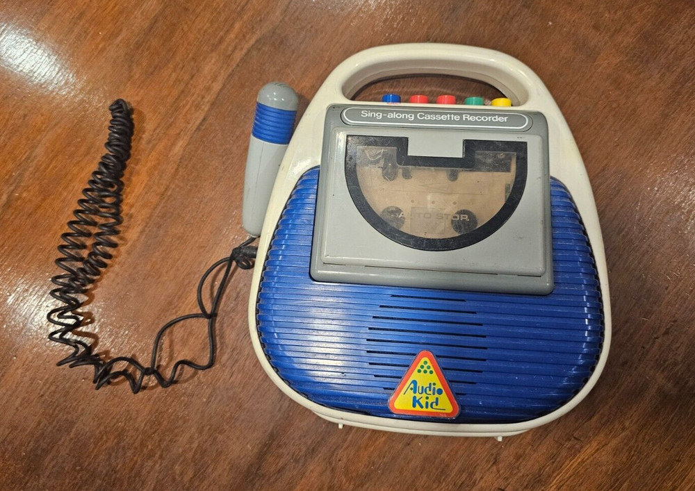 Audio Kid Sing-along Cassette Recorder