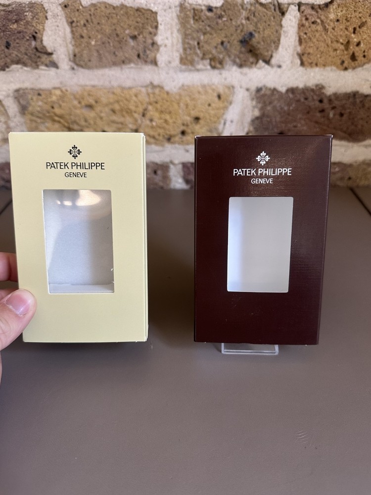 Patek Philippe Service Box – Cardboard Outer & Plastic Case