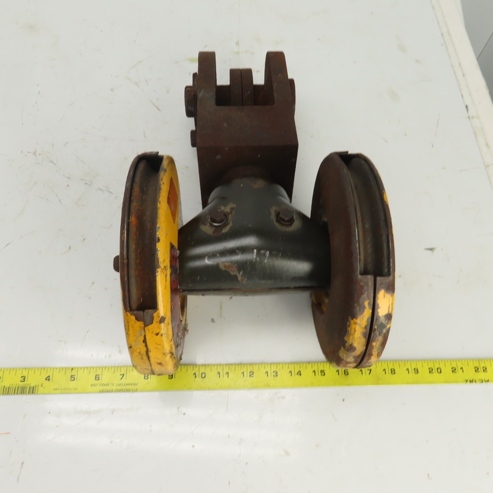 Konecranes 2 Ton Double Wire Rope Sheave Snatch Block
