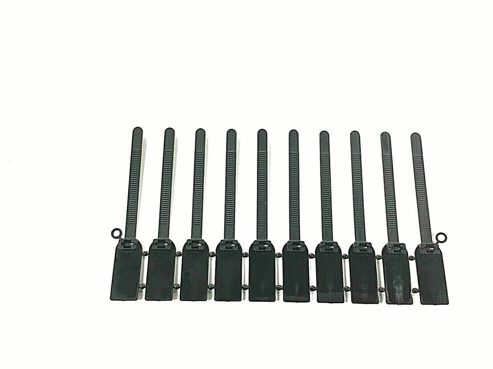 980N-5, Black Security Tags, (Pack of 20)
