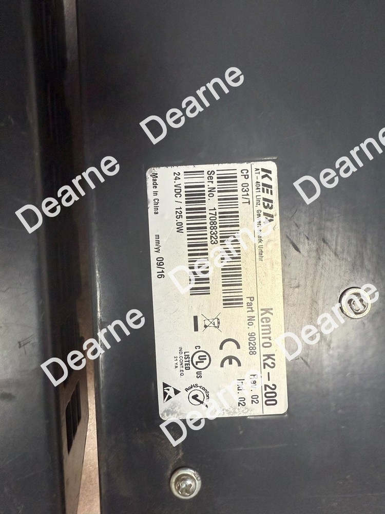 1pc Kemro K2-200 031/T injection molding machine controller