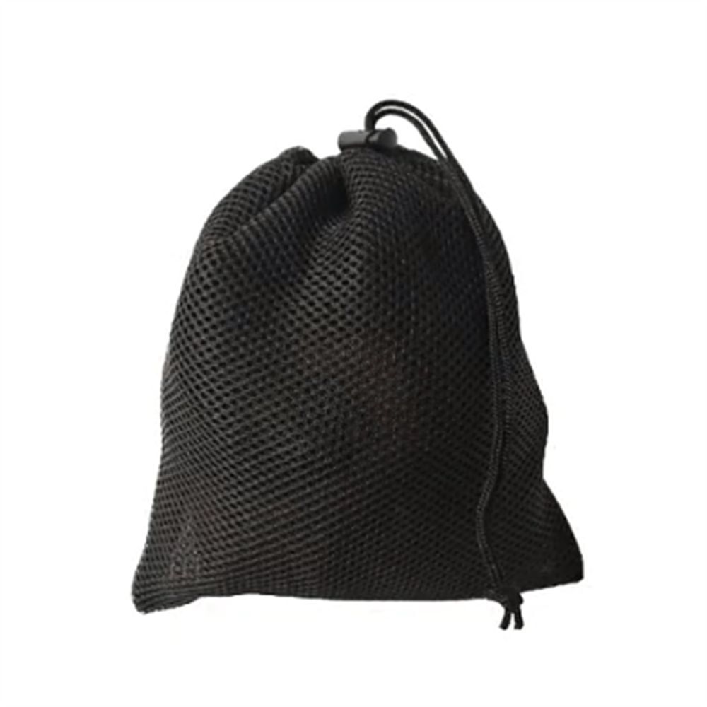 3Pcs Nylon Mesh Drawstring Pouch Digital Storage Bags Data Cable Pouch