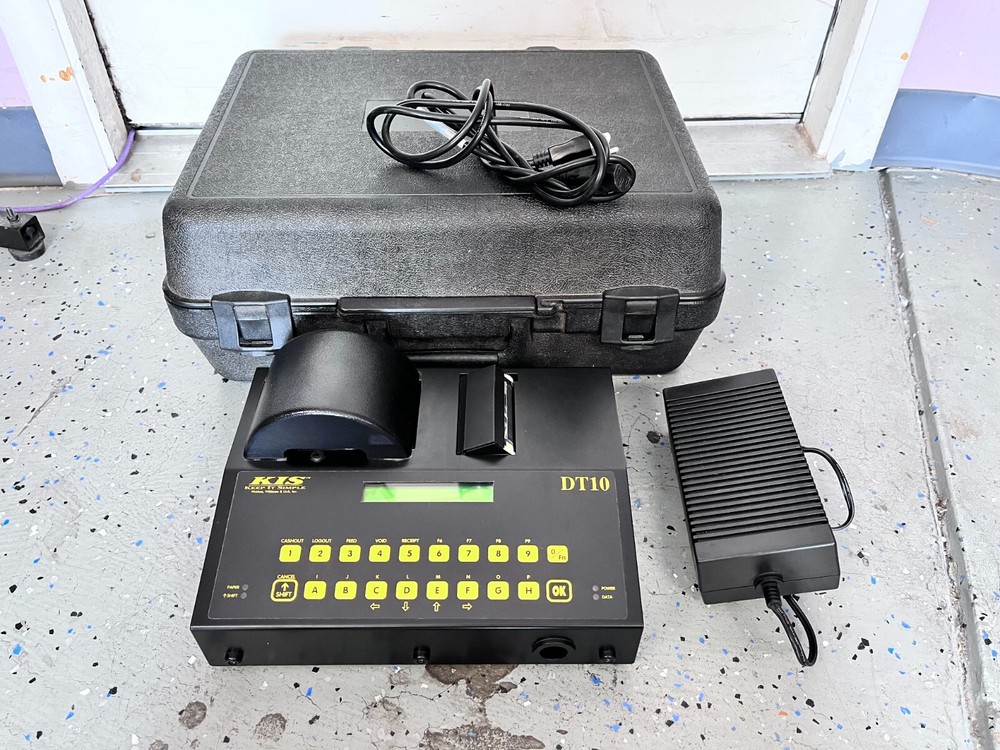 NON-WORKING KIS DT10 Keep it Simple Standalone Thermal Ticket Printer - NO KEY