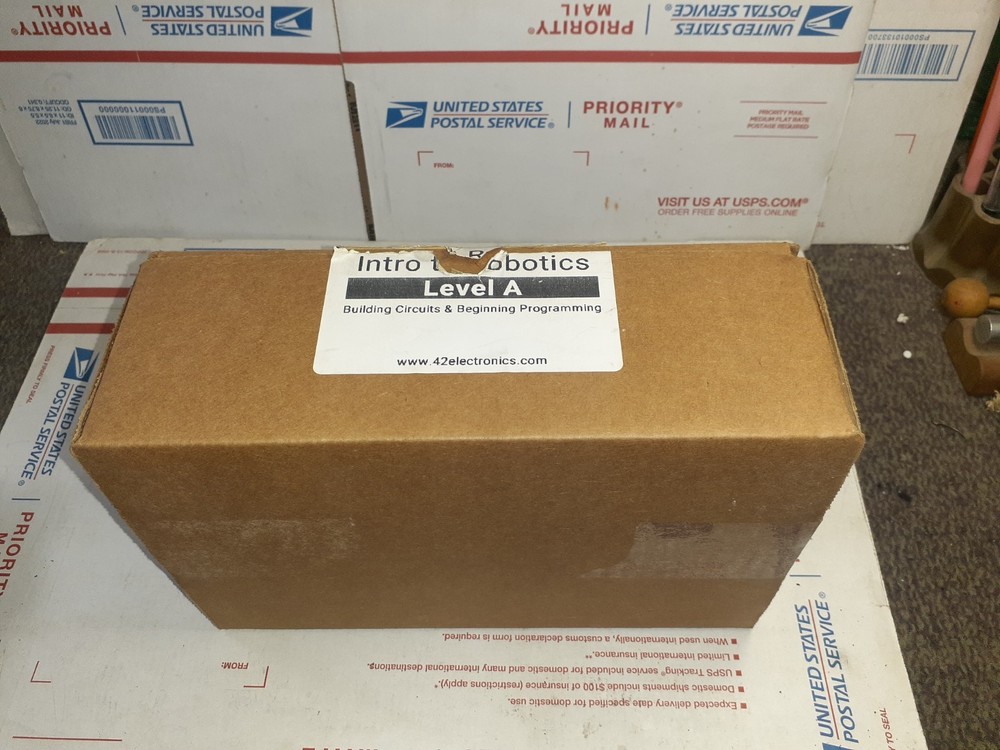 42 Electronics Intro To Robotics Level A Kit -