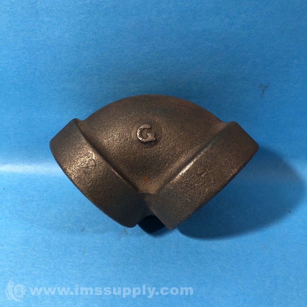 Black Iron Elbow 90 Pipe Thread Fitting FNIP