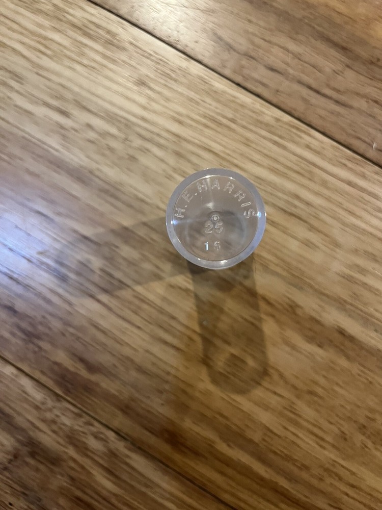 HE Harris Round Coin Tubes for Quarters