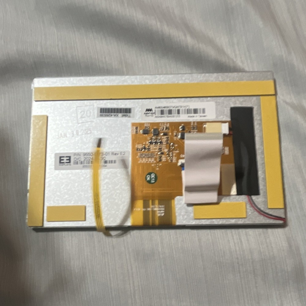 Touch screen display for tidel safe