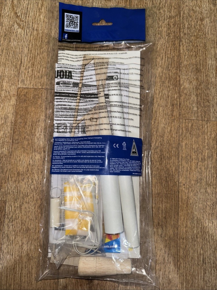Estes 7238 Sequoia 20" Flying Model Rocket Kit New
