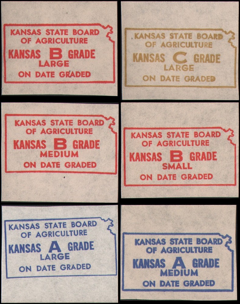 US state revenue-Kansas #E22//E26 MNH