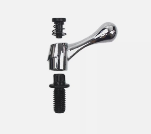 1PCMilling Machine Table Lock Bolt Mill Handle M1/2 Thread Head Part New