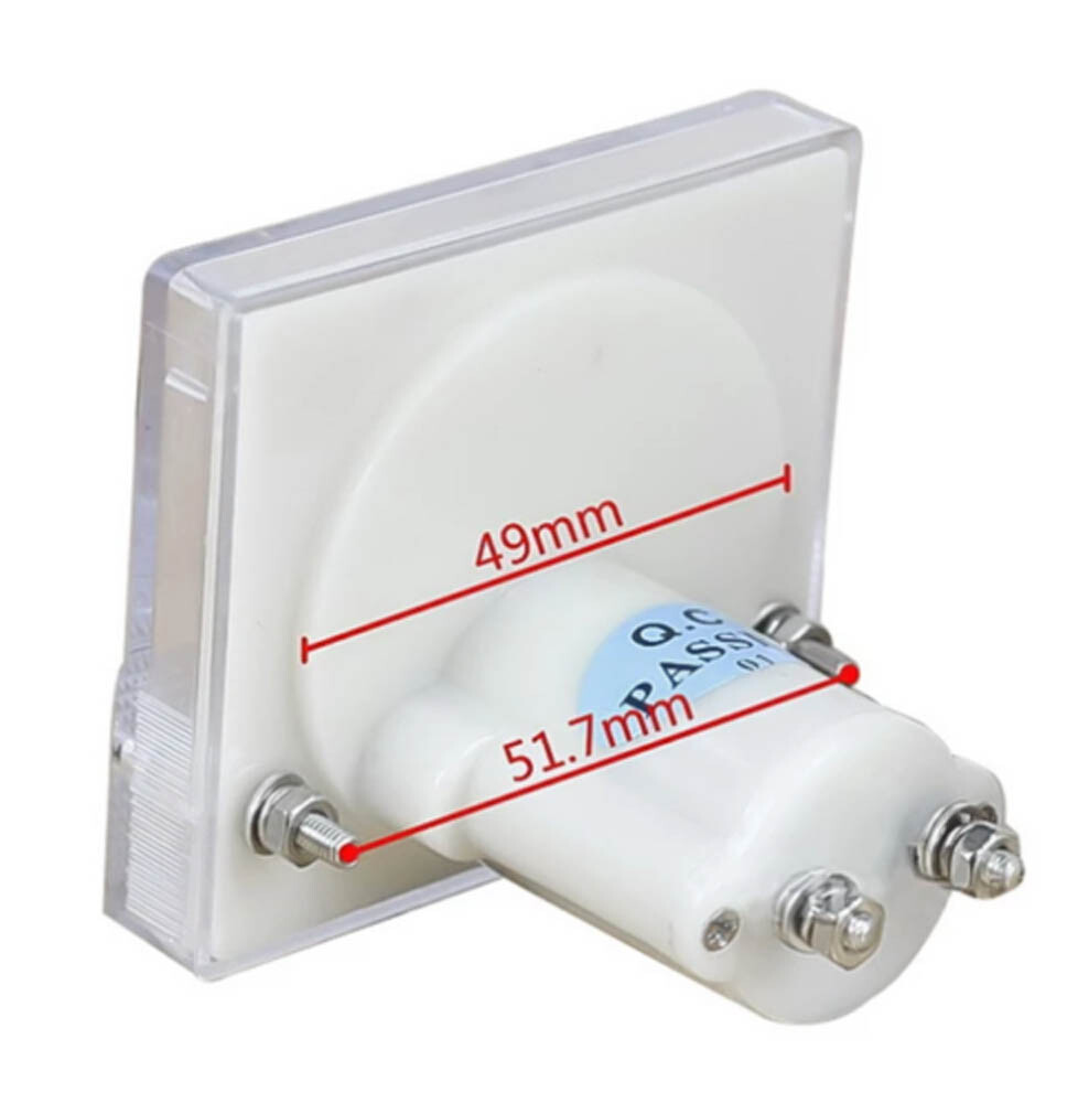 Analog Amp Panel Meter 2-30A 10-50V DC Ammeter Current Voltmeter Voltage 85C1