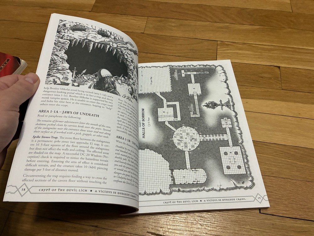 Dungeons & Dragons 5e Crypt of the Devil Lich Mega Dungeon5th Edition
