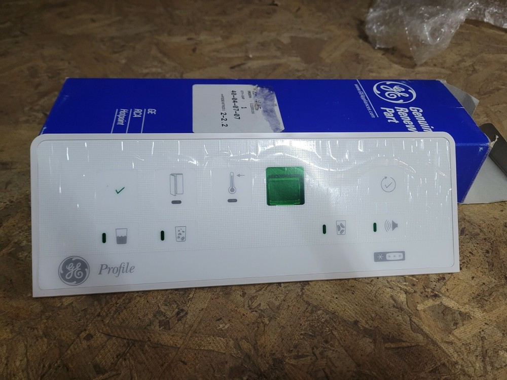 WR55X10007 GE CONTROL PANEL ASSEMBLY
