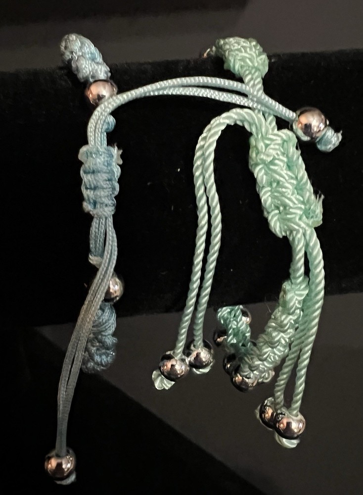 Handmade Macrame Bracelets Set Of 2
