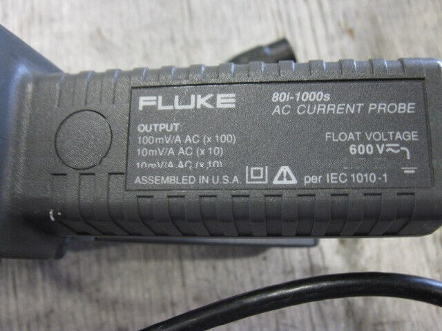 Fluke 80i-1000s AC Current Probe