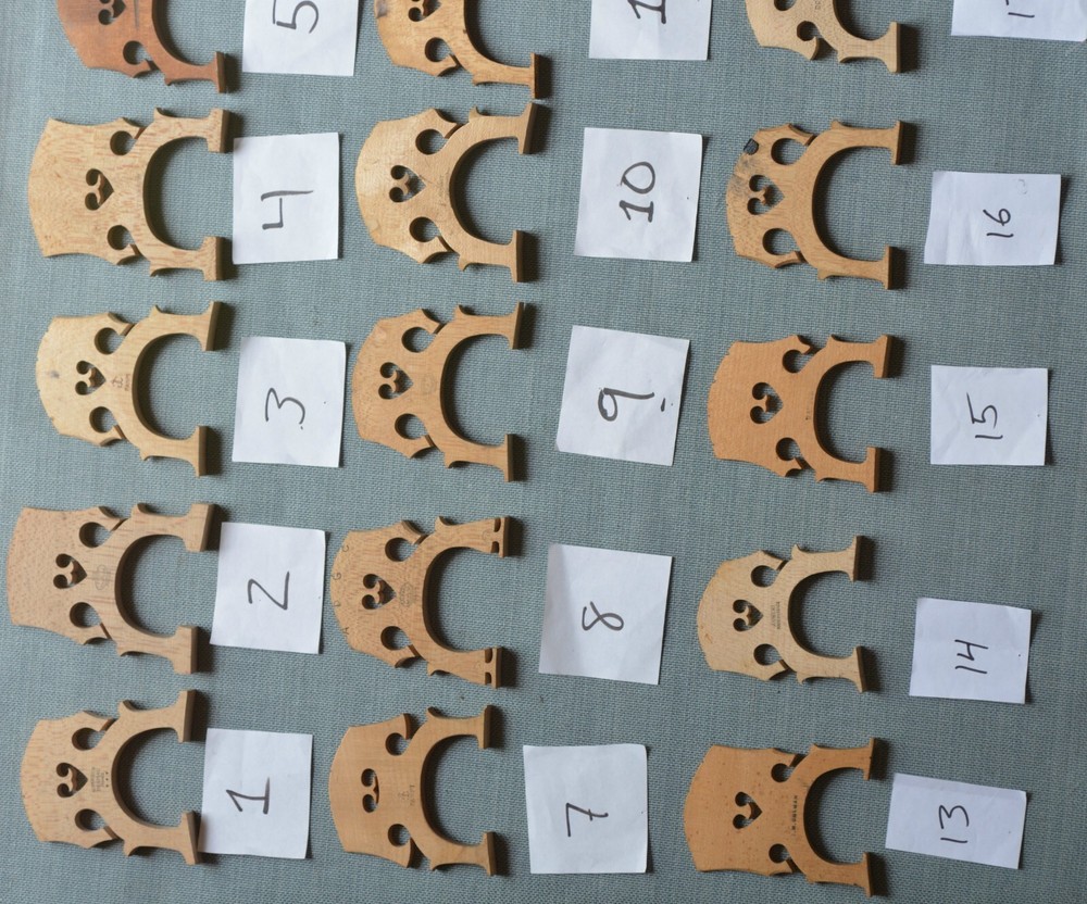 Vintage Cello Bridge Selection