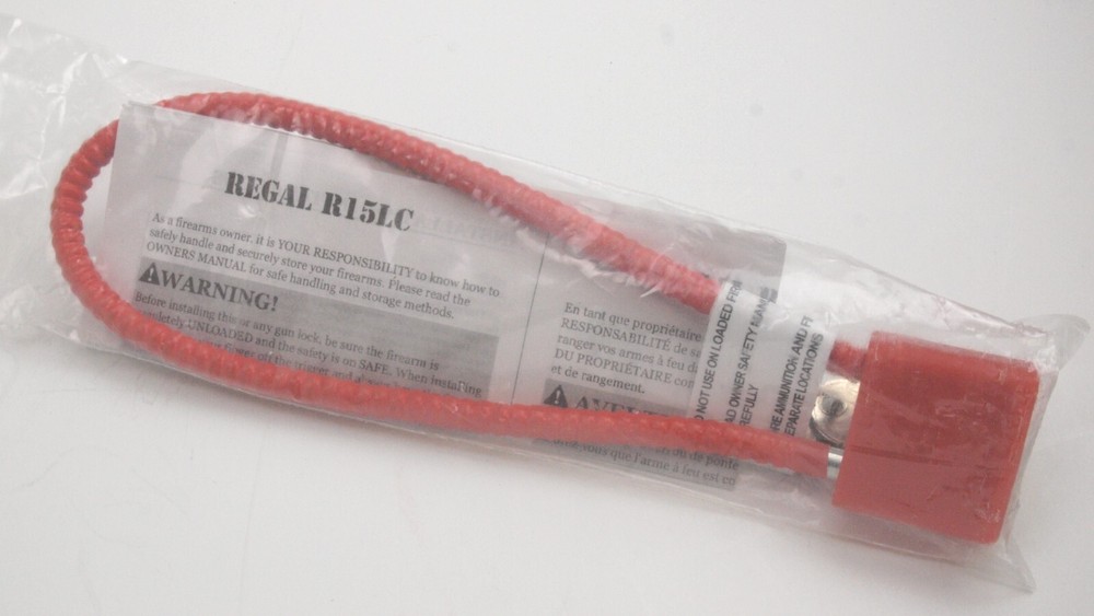 Regal R15LC Cable Firearm Safety Lock