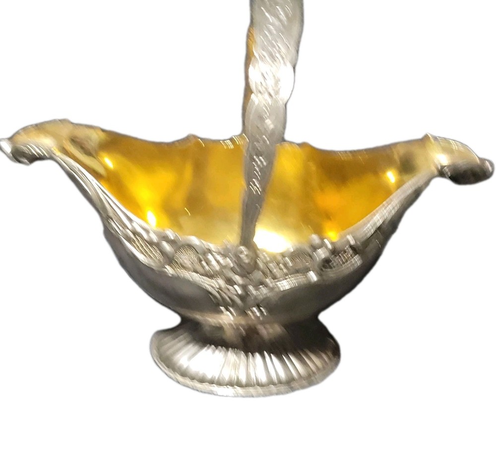 Vintage Silver Plated Candy Dish
